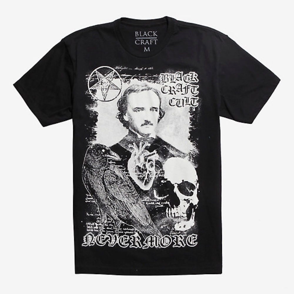 Blackcraft cult Edgar Allan Poe shirt